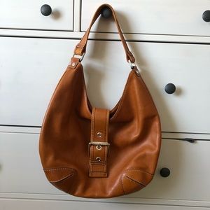 Michael Kors leather shoulder bag
